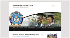 Desktop Screenshot of detroitnaacp.org